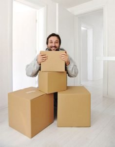 Privat flytning, Pakning, Opbevaring